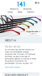 Mobile Screenshot of 141eyewear.com